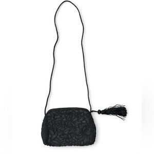 Elegant Beaded Crossbody Bag